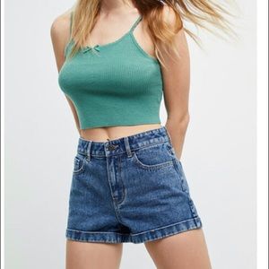 Women’s PacSun Blue Denim Mom Shorts